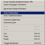 C++ Context Menu